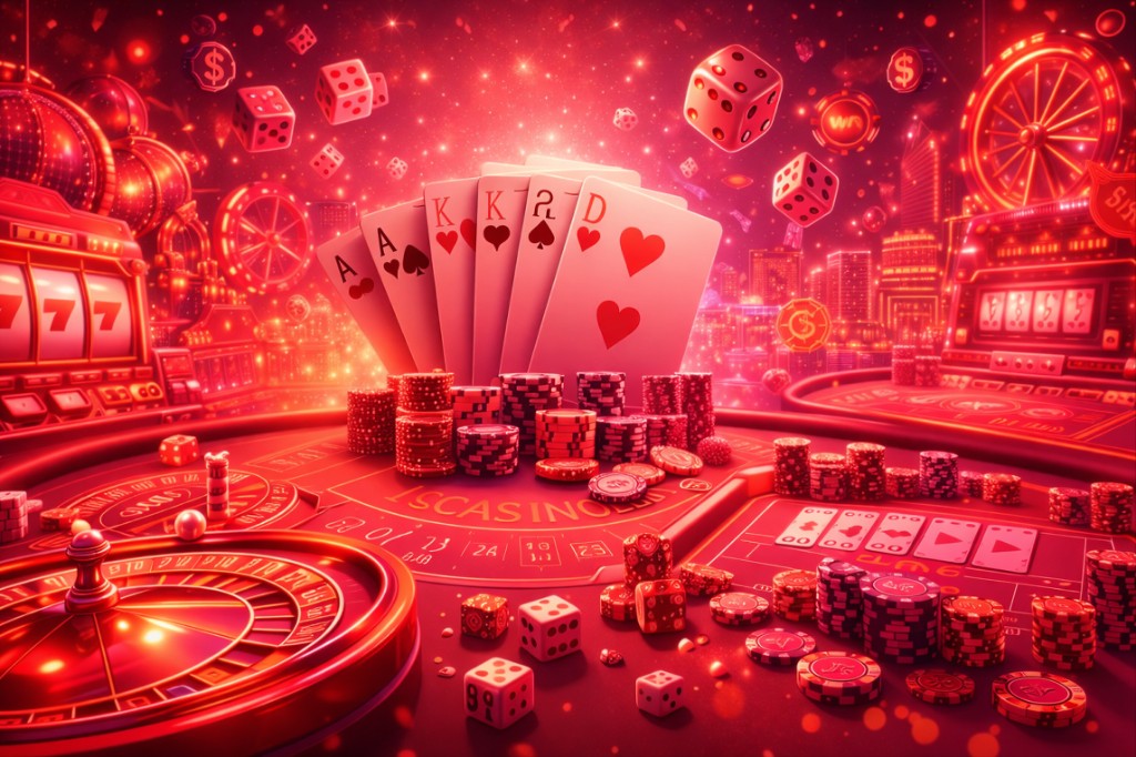 Live casino — roulette, cards, and table games.