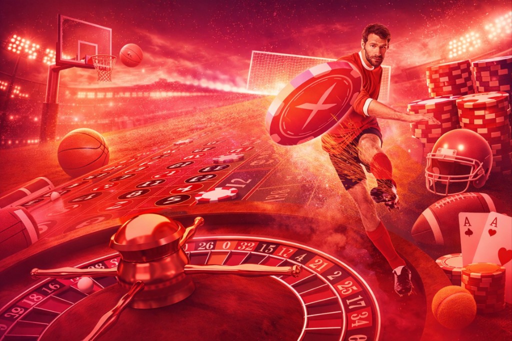 Sports betting — football, cricket, and more.